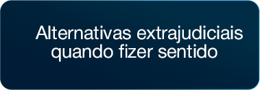 Alternativas extrajudiciais quando fizer sentido